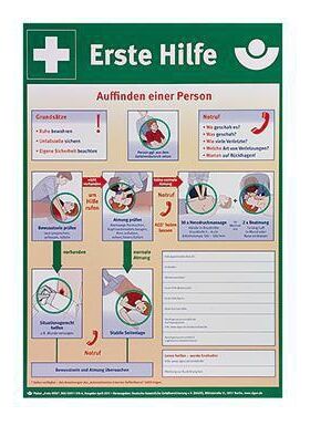 SÖHNGEN Erste Hilfe Anleitung 8001034 nach BGI 510-2 Kunststoff