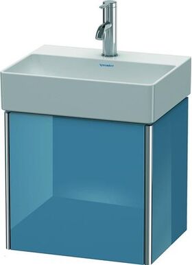 Duravit Waschtischunterbau XSQUARE 397x434x340mm Türansch re St Bl hgl