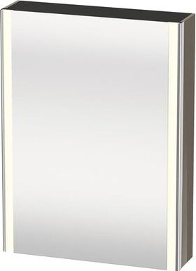 Duravit Spiegelschrank XSQUARE m Be 800x600x156mm Ans li fla gr hgl