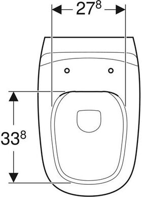 Geberit Stand-Tiefspül-WC CITTERIO wandb. geschlossene Form Rimfree weiß KT