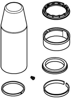 Grohe Dichtungssatz glanz-sw