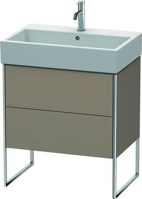 Duravit Waschtischunterbau XSQUARE 731x684x460mm leinen