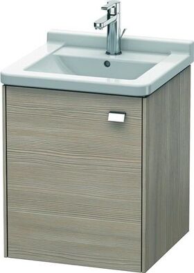 Duravit Waschtischunterbau BRIOSO 563x460x445mm Gri chr Ans li pine silver