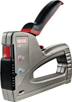 Handtacker J-27 dual power Alu.NOVUS