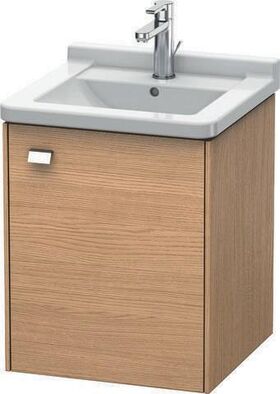 Duravit Waschtischunterbau BRIOSO 563x460x445mm Gri chr Ans re weiß matt