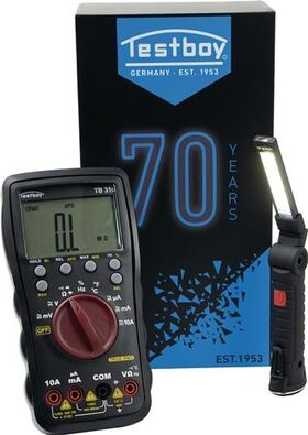 Multimeter TB 316 BLACK EDITION 600 mV-600 V AC,600 mV-600 V DC TRUE RMS TESTBOY