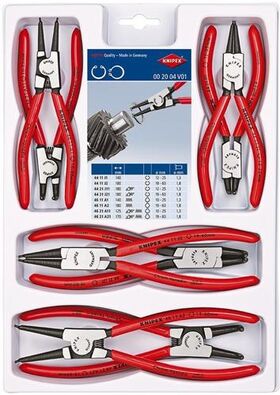 Sicherungsringzangensatz 8-tlg.SB-Lochung 10-60mm KNIPEX