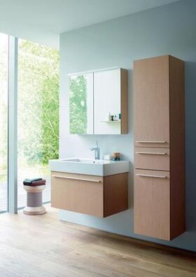 Duravit Hochschrank X-LARGE 358x400x1760mm Ans links eiche gebürstet