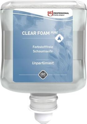 Schaumseife Clear FOAM Pure 1l f.4707 020 186 Kartusche