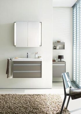 Duravit Wandregal KETHO 135x500x240mm betongrau matt