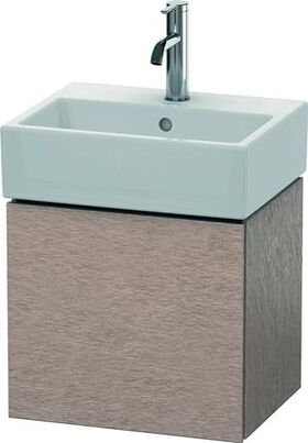 Duravit Waschtischunterbau L-CUBE 400x434x341mm Ans rechts eiche kaschmir