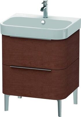 Duravit Waschtischunterbau HAPPY D.2 480x625x573mm amerik. nussbaum