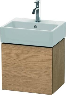 Duravit Waschtischunterbau L-CUBE 400x434x341mm Ans re europäische eiche