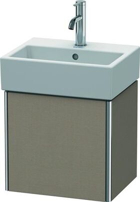 Duravit Waschtischunterbau XSQUARE 397x434x340mm Türanschlag links leinen