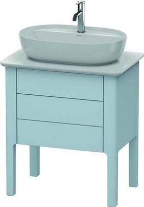 Duravit Waschtischunterbau LUV 743x688x450mm lichtblau seidenmatt