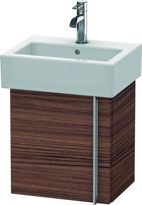 Duravit Waschtischunterbau VERO 311x400x428mm Ans links nussbaum dunkel