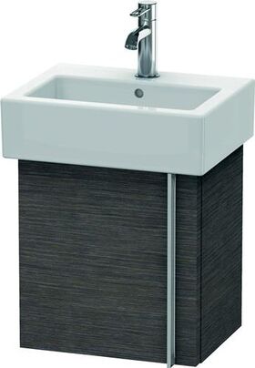 Duravit Waschtischunterbau VERO 311x400x428mm Ans li Ei dunkel gebürstet