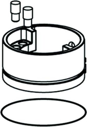 Schell Begrenzungsstift XERIS SC-M/SC-K 2 Stück, mit Blendring chrom