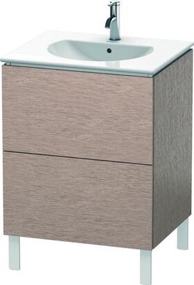 Duravit Waschtischunterbau L-CUBE 514x620x704mm eiche kaschmir