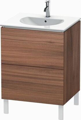 Duravit Waschtischunterbau L-CUBE 514x620x704mm nussbaum natur