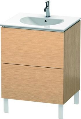 Duravit Waschtischunterbau L-CUBE 514x620x704mm eiche gebürstet