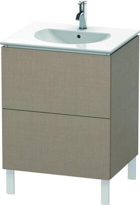 Duravit Waschtischunterbau L-CUBE 514x620x704mm leinen