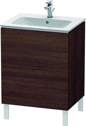 Duravit Waschtischunterbau L-CUBE 620x481x704mm kastanie dunkel