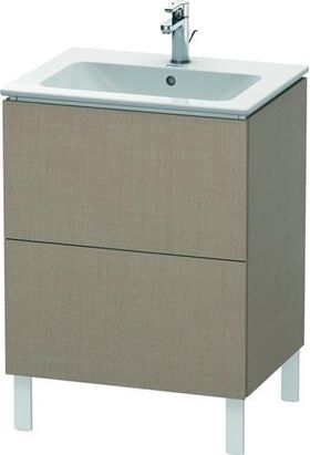 Duravit Waschtischunterbau L-CUBE 620x481x704mm leinen