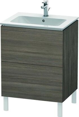 Duravit Waschtischunterbau L-CUBE 620x481x704mm pine terra