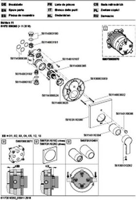 Keuco Einhebelmischer EDITION 11 UP f 2 Verbr m Sicherung vc