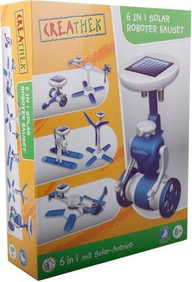 CR Solar 6 in 1 Roboter Bau-Set