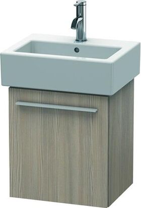 Duravit Waschtischunterbau X-LARGE 328x400x442mm Anschlag links pine silver