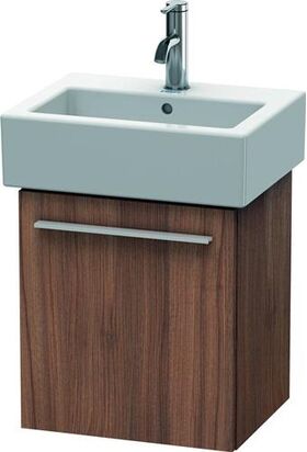 Duravit Waschtischunterbau X-LARGE 328x400x442mm Ans rechts nussbaum natur