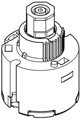 Grohe Kartusche f Euroeco Sicherheitsmischbatterien