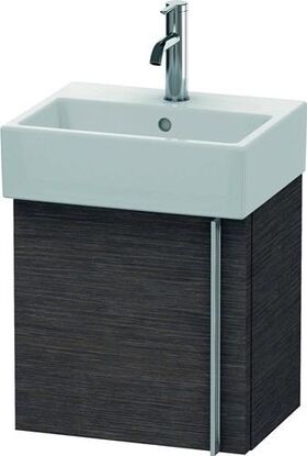 Duravit Waschtischunterbau VERO AIR 428x484x311mm Ans re Ei dunkel gebürstet