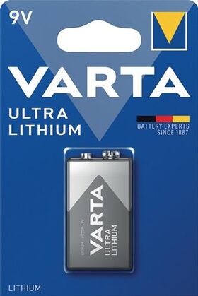 Batterie ULTRA Lithium 9 V 6LP3146 1150 mAh 6122 1 St./Bl.VARTA