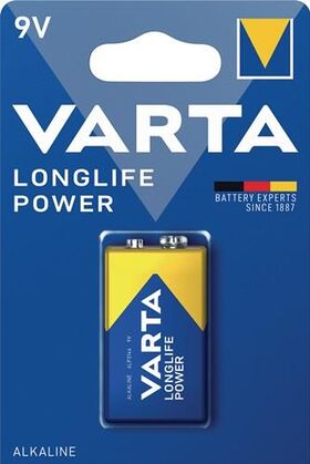 Batterie Longlife Power 9 V 6LP3146-E Block 580 mAh 6LP3146 4922 1 St./Bl.