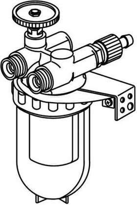 OV Heizölfilter Oilpur DN 10 Niro-Edelstahlsieb 100-150 my