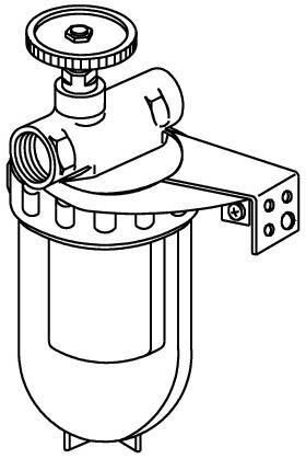 OV Heizölfilter-Einstrang Oilpur DN 10 Filtein Siku-Einsatz 50-75 my