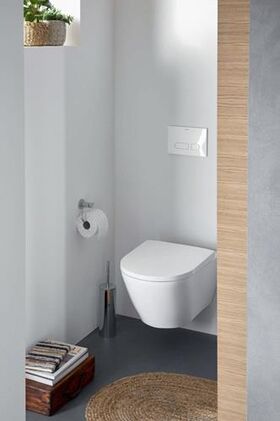 Duravit Bürstengarnitur D-CODE bodenstehend chrom