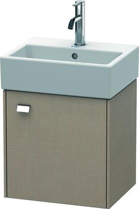 Duravit Waschtischunterbau BRIOSO 442x434x339mm Gri chr Ans rechts leinen