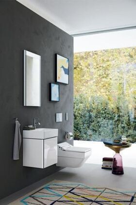 Duravit Spiegel XSQUARE mit Beleuchtung 800x450x33mm, 24 W