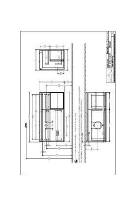 V&B Waschtischunterschrank FINION 1200x603x501mm Regal glos. wh glos. wh