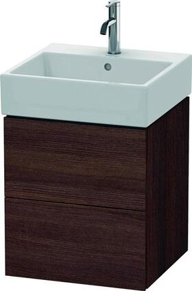 Duravit Waschtischunterbau L-CUBE 544x484x459mm kastanie dunkel