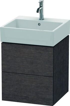 Duravit Waschtischunterbau L-CUBE 544x484x459mm eiche dunkel gebürstet