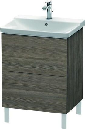 Duravit Waschtischunterbau L-CUBE 620x481x709mm pine terra