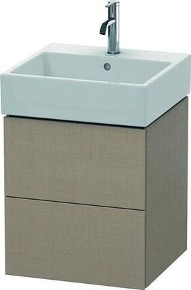 Duravit Waschtischunterbau L-CUBE 544x484x459mm leinen