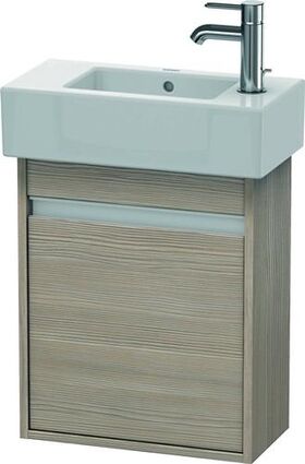 Duravit Waschtischunterbau KETHO 225x450x550mm Anschlag links pine silver