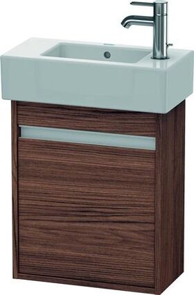 Duravit Waschtischunterbau Ketho 225x450x550mm Ans rechts nussbaum dunkel