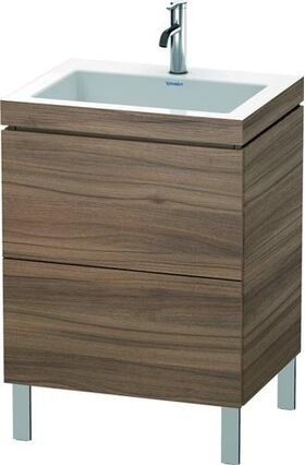 Duravit Waschtischunterbau L-CUBE m WT Vero Air 698x600x480mm 1 HL NB na